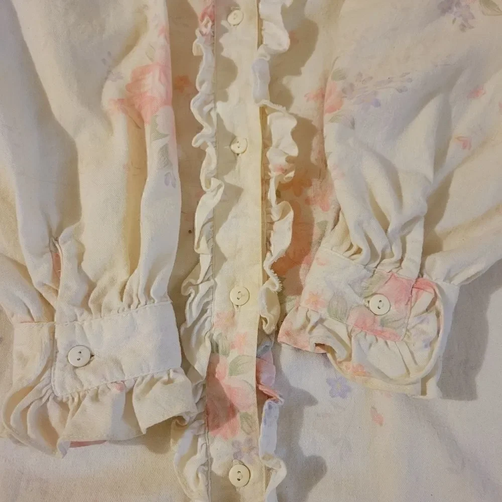 Vintage Crown GOLD Label Victoria's Secret Nightgown M